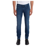 7 For All Mankind Luxe Performance Plus Slimmy Tapered In Mid-Blue  7T028393 Blue