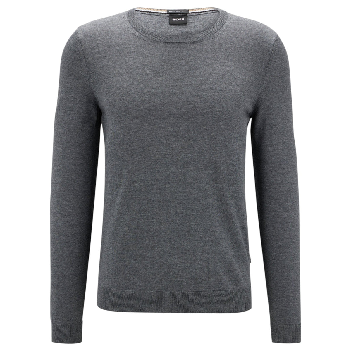 Boss Slim-Fit Sweater In Merino Wool With Crew Neckline 50468239