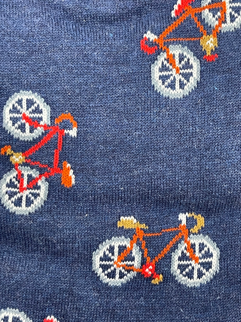 Marcoliani Socks Pima Cotton Bike  MAR4742T Denim Blue