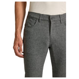 Brax Fabric Trousers With Viscose Content In 5-Pocket Design 'Chuck' In Graphite