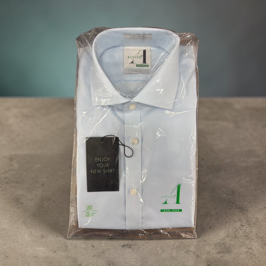 alviso dress shirts Alviso Slim Fit Cufflink Dress Shirt D'Bee Accessories