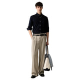 BOSS H-Roan Slim-Fit Stretch Knit Shirt