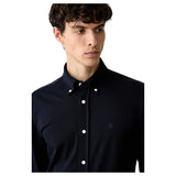 BOSS H-Roan Slim-Fit Stretch Knit Shirt