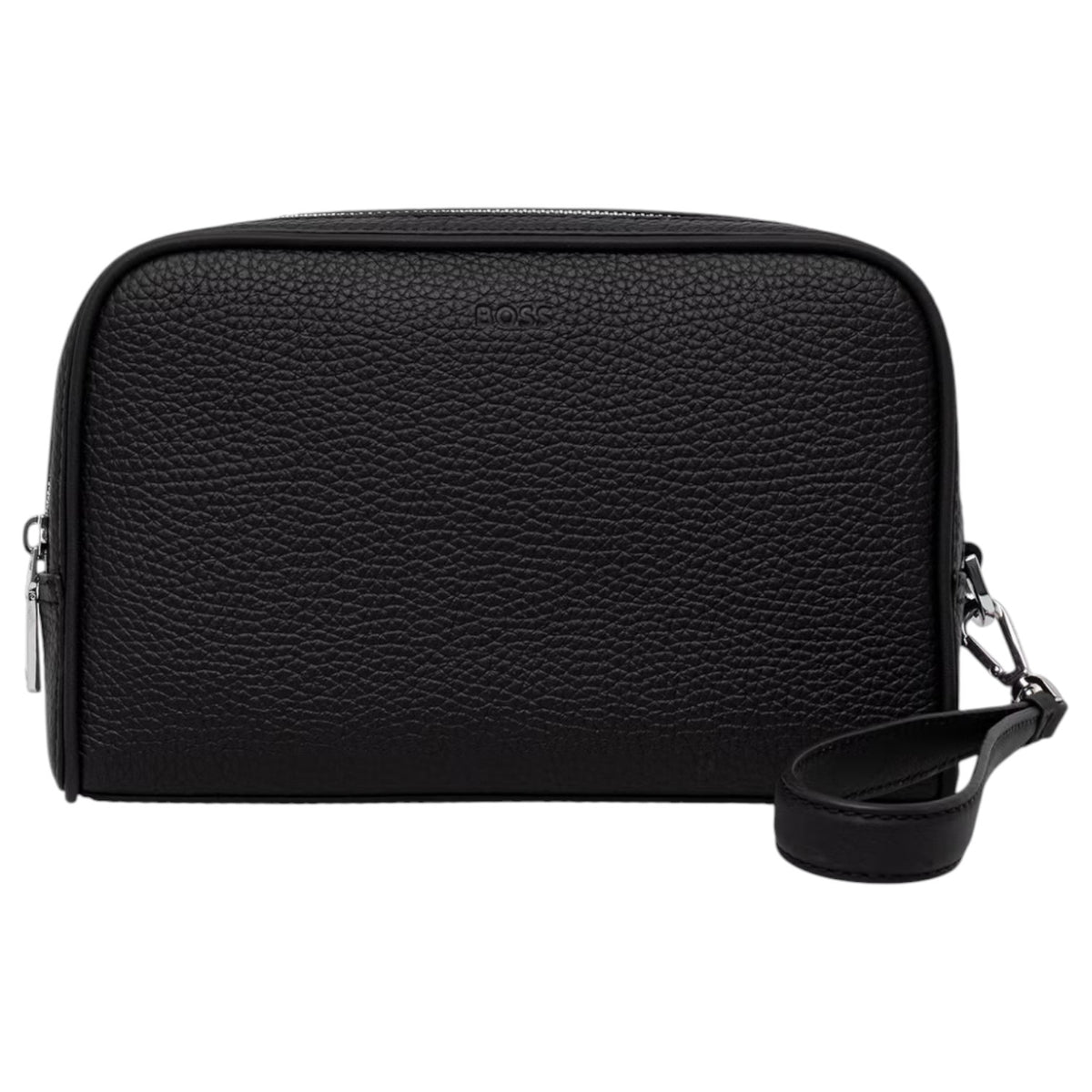 BOSS Men's New Crosstown Leather Clutch Bag  50567685-001