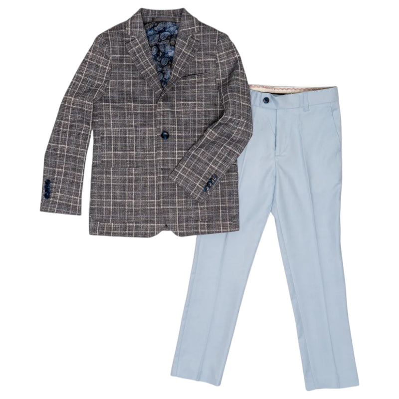 Isaac Mizrahi Boy's Jacket In Gray(Only Jacket)  BL2750 Gray