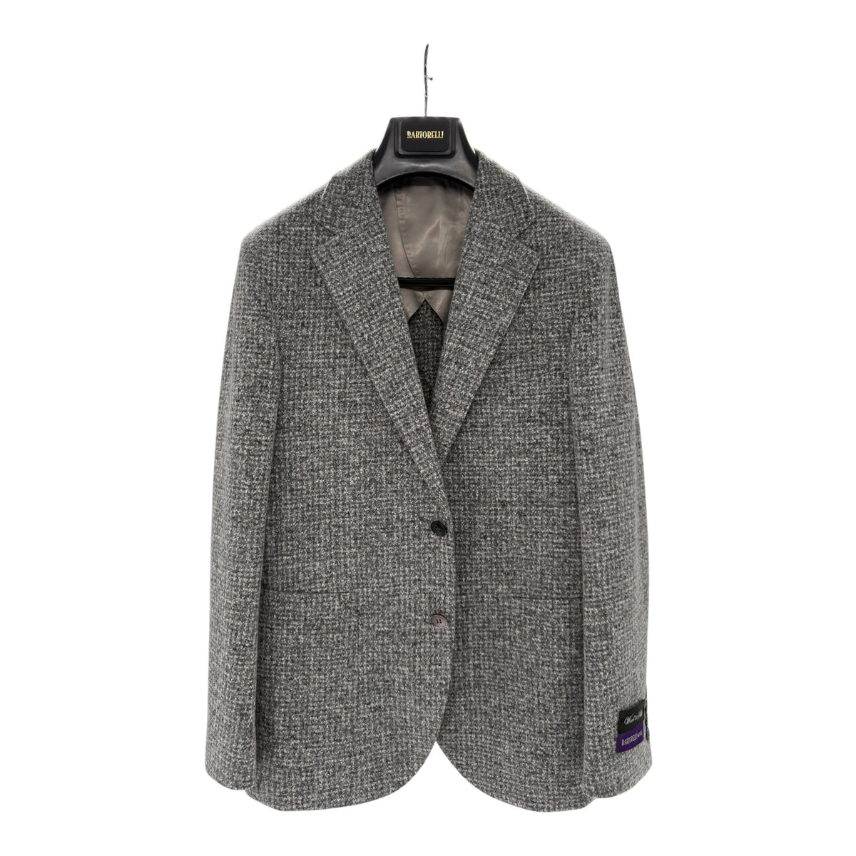 Original Bartorelli Fusion gray textured blazer style 102-65947-104-0