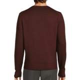 Robert Barakett Bertona Crew Sweater RB32345 BORDEAUX