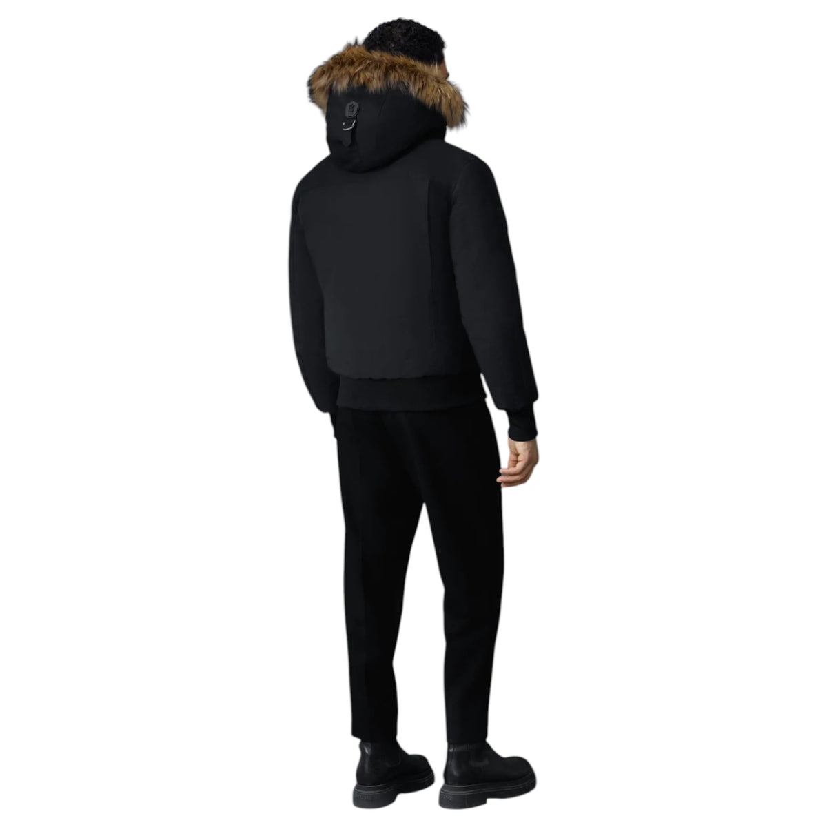 Mackage DIXON-FZ 2-in-1 Nordic Tech Down Bomber With Natural Fur
