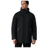 EDWARD-FZ 2-in-1 Down Parka With Hooded Bib and Natural Fur For Men