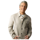 Mackage EMMANUEL-HB Double-Face wool Overshirt in Herringbone