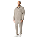 Mackage EMMANUEL-HB Double-Face wool Overshirt in Herringbone