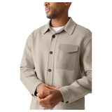 Mackage EMMANUEL-HB Double-Face wool Overshirt in Herringbone