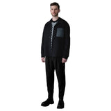 Mackage  Emmanuel Double-face Wool overshirt with leather patch pocket