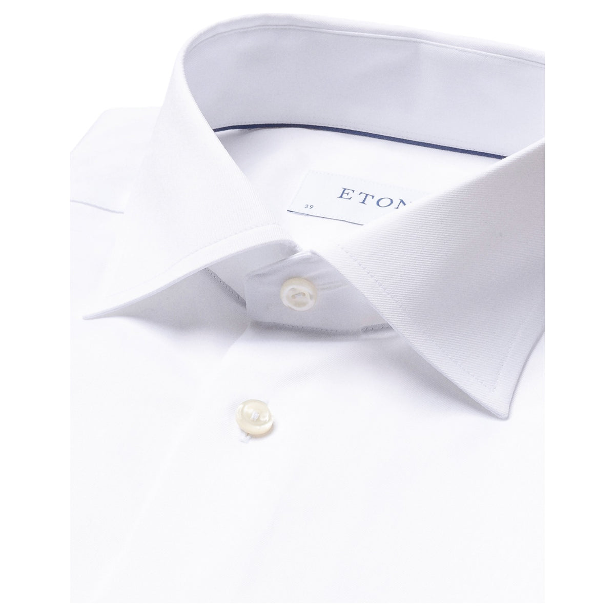 Eton White Signature Twill Cut Away Single Slim/Contemporary  300079511 00