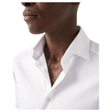 Eton White Royal Dobby Shirt Slim/Contemporary  100010382 01