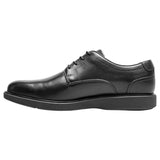 Florsheim Avenue Men's Black Smooth Leather Plain Toe Oxford