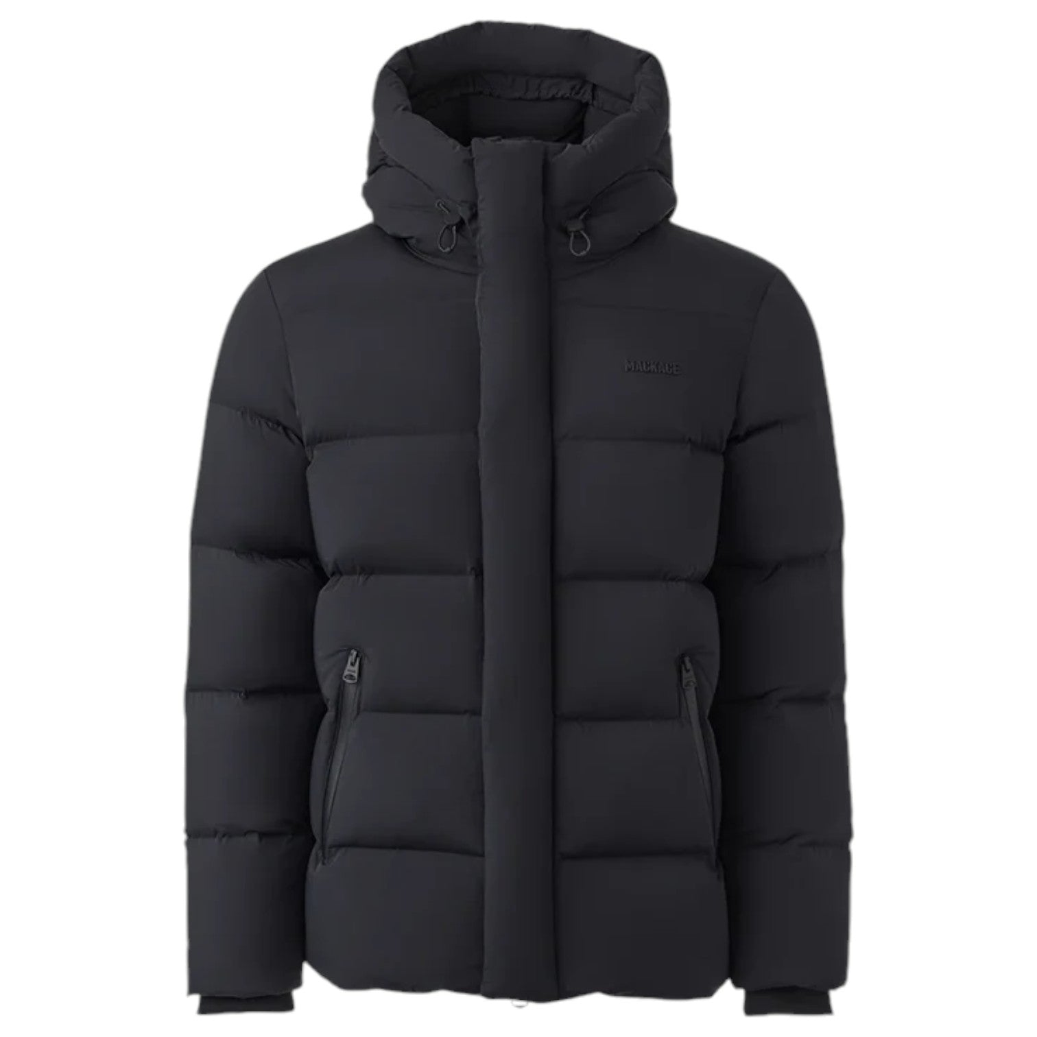 MACKAGE グレー ダウンジャケット S/P Kent, Lustrous down jacket with hood for men | Mackage® US