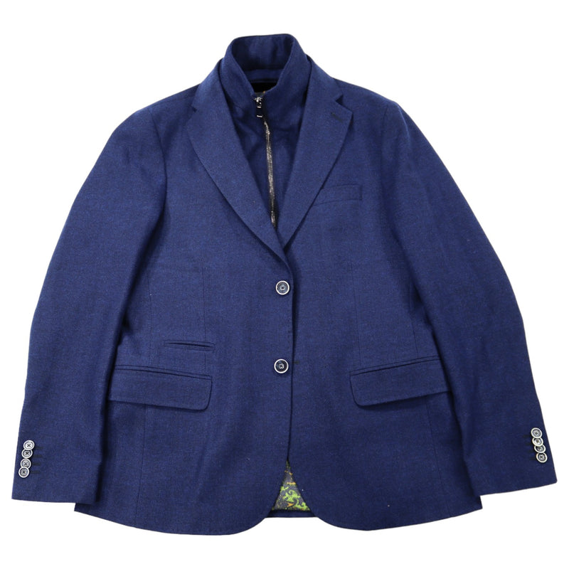Luchiano Visconti Navy Herringbone Sport Coat  GT-20224200/20 Blue