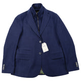Luchiano Visconti Navy Herringbone Sport Coat  GT-20224200/20 Blue