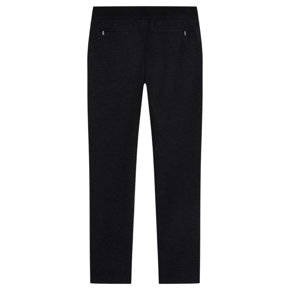 Bugatchi Soft Touch™ Melange Casual Black Pants HF2425P60
