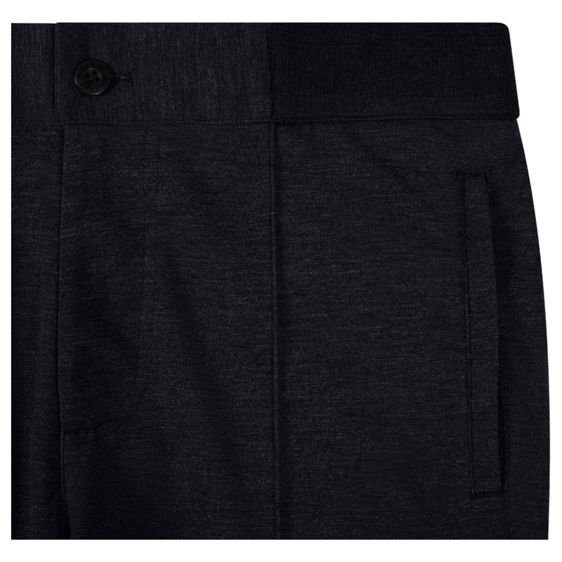 Bugatchi Soft Touch™ Melange Casual Black Pants HF2425P60