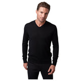 Raffi Classic V-Neck Sweater in 100% Merino Wool  HWC19391 Mix