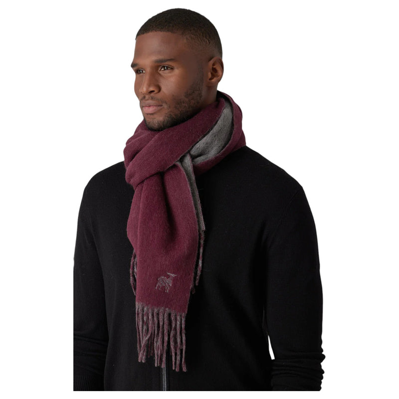 Raffi The Knight Scarf In Cranberry  HWD4111S Cranberry