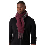 Raffi The Knight Scarf In Cranberry  HWD4111S Cranberry