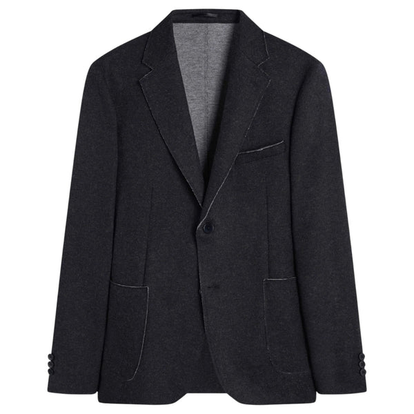 Bugatchi Laser Cut Heather Two-Button Blazer HX7500J10