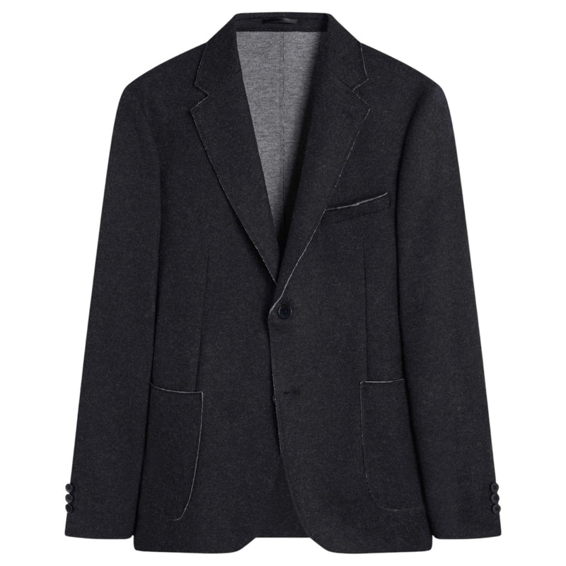 Bugatchi Laser Cut Heather Two-Button Blazer HX7500J10