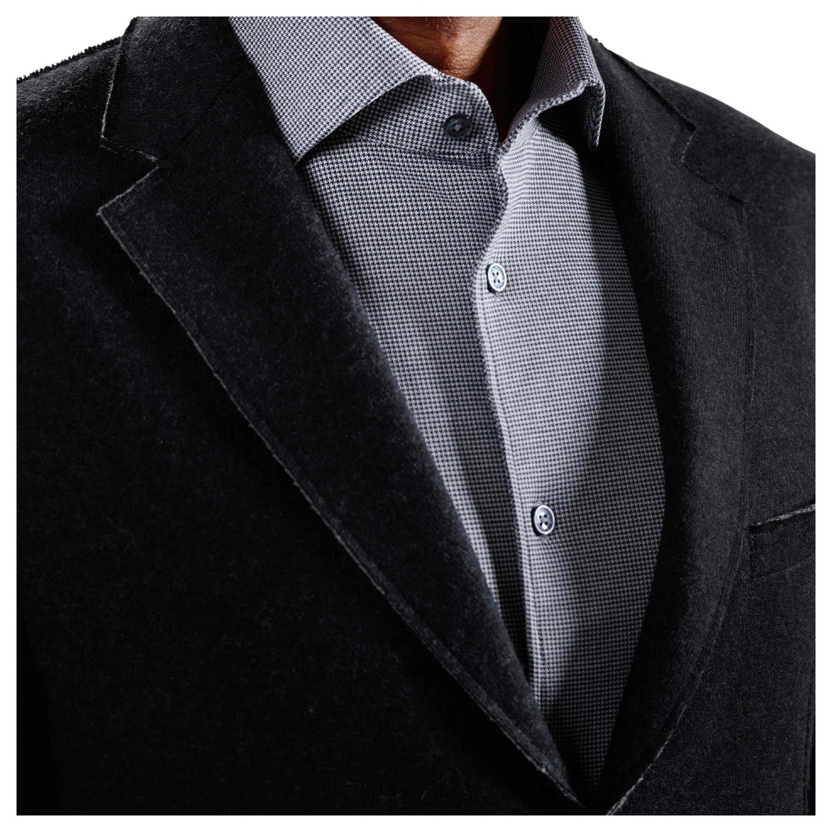 Bugatchi Laser Cut Heather Two-Button Blazer HX7500J10
