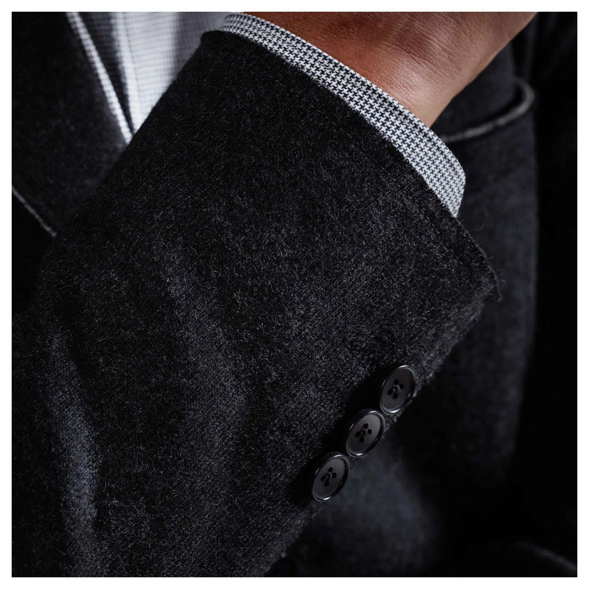 Bugatchi Laser Cut Heather Two-Button Blazer HX7500J10