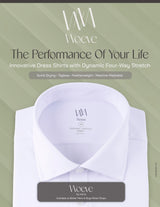 Woeve White Stretch Shirt  WBBS2013