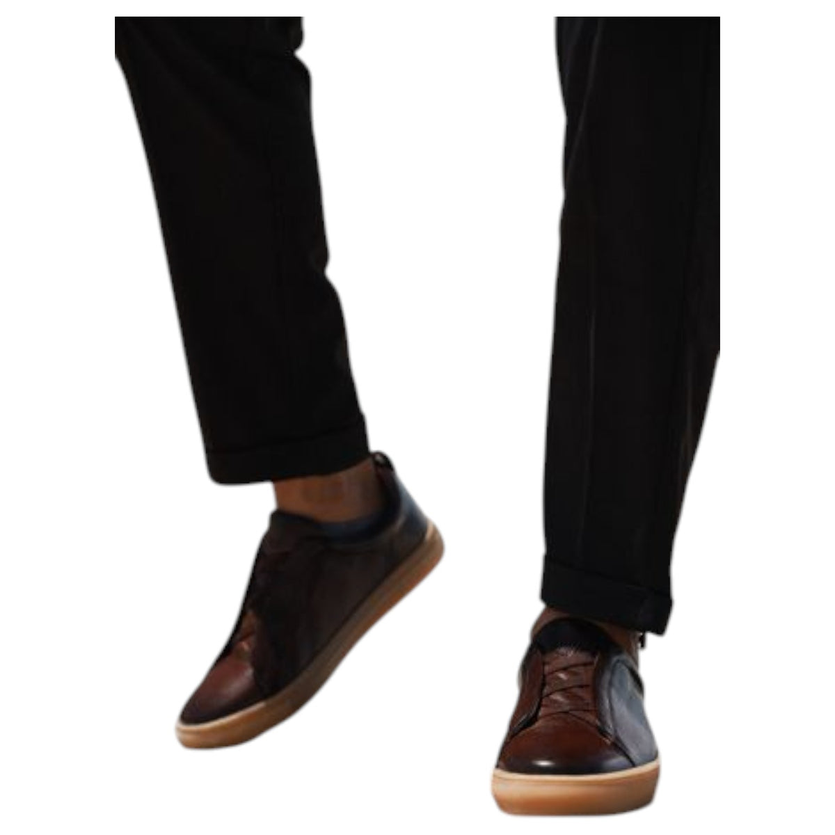 Gernie 33's Laceless Low Top Cofe Grainy 12704-CG