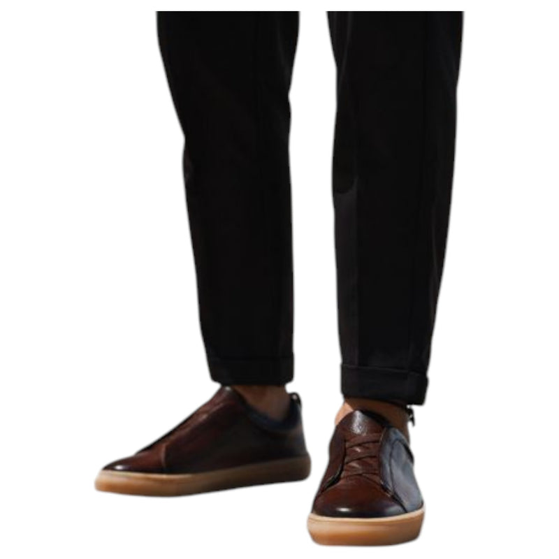 Gernie 33's Laceless Low Top Cofe Grainy 12704-CG