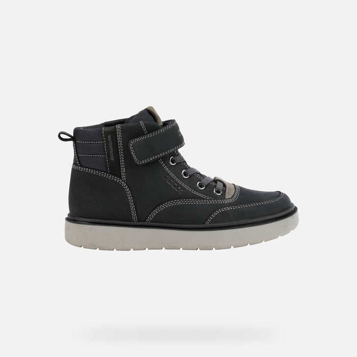 Geox Boy's waterproof ankle boot loaded with urban edge J167TA-032FU-C0045