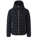 JACK-Z Agile-360 Stretch Light Down Jacket With Hood Blk/Blk