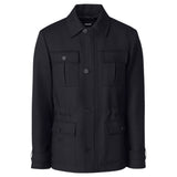 Mackage JUDSON Wool Gabardine Safari Jacket