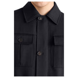 Mackage JUDSON Wool Gabardine Safari Jacket