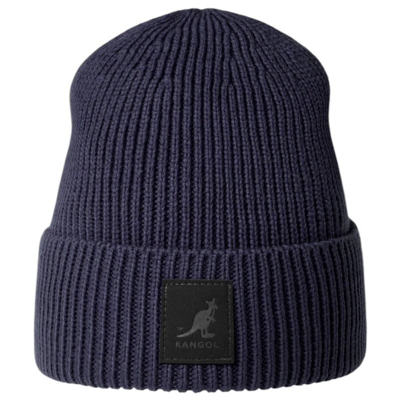 Kangol Patch Beanie In Navy  K3020ST Navy