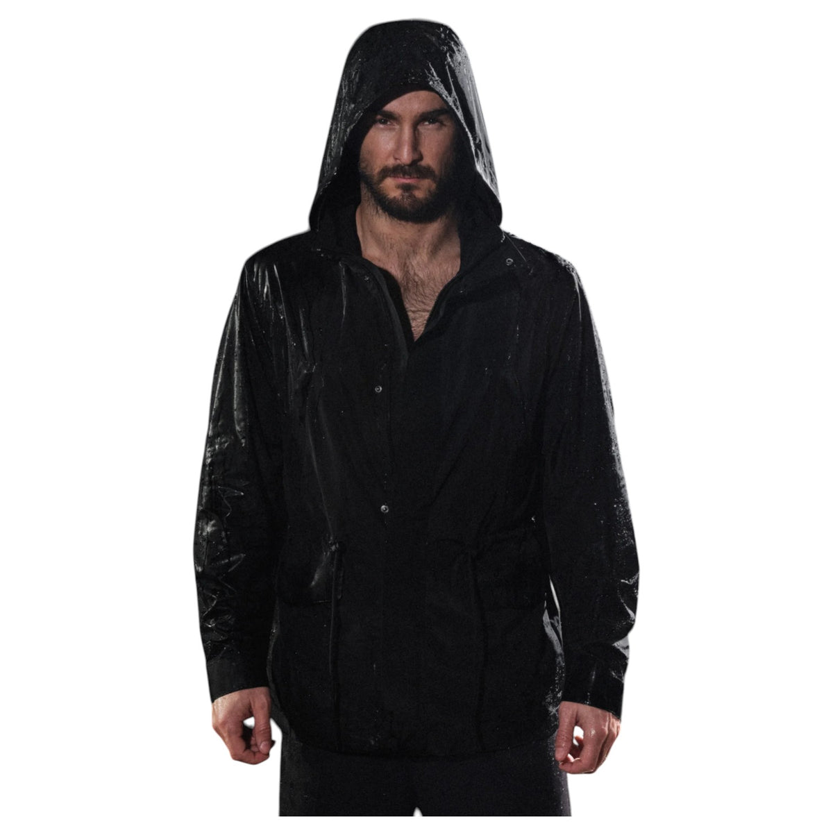 Mackage LIONEL Medium-Length Rain Jacket