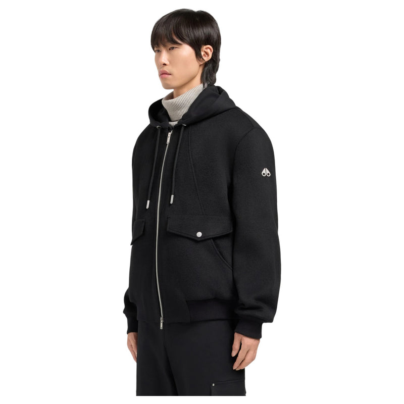 Moose Knuckles Ellington Bomber Jacket Blk/Blk M35MW404-313