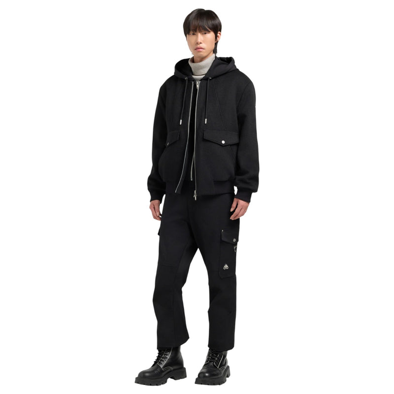 Moose Knuckles Ellington Bomber Jacket Blk/Blk M35MW404-313