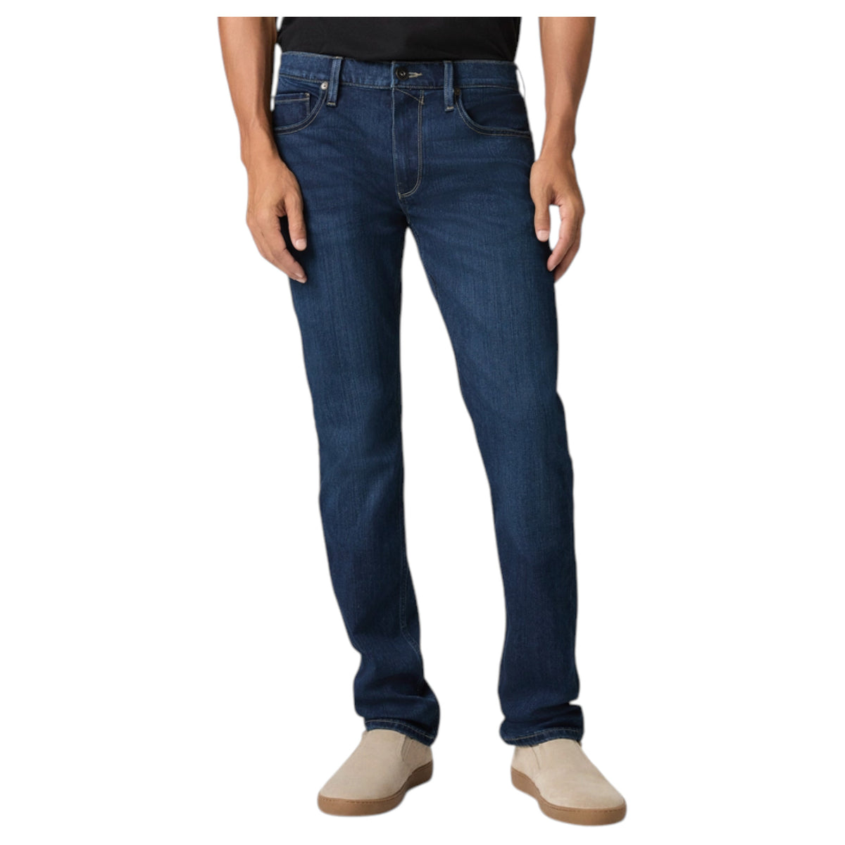PAIGE Lennox 32" Slim Fit Jeans – Amherst Deep Blue