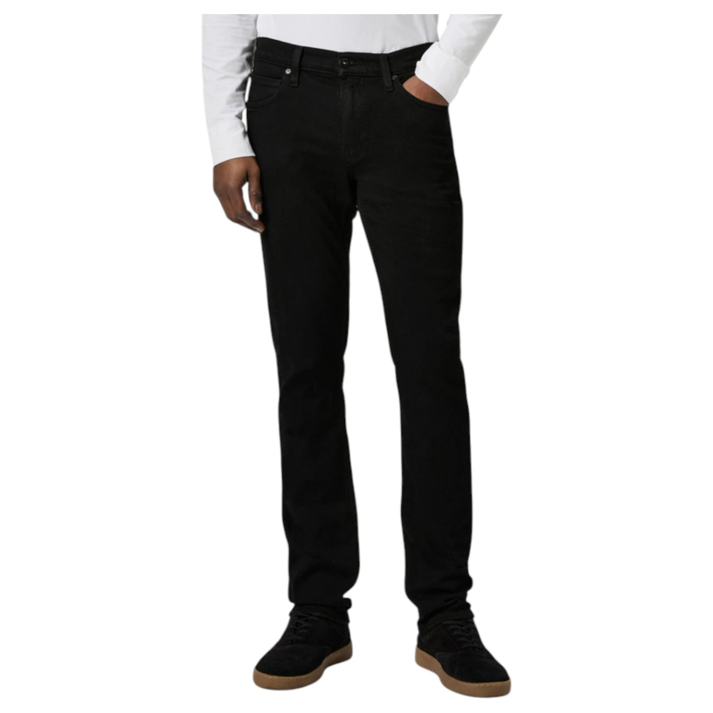PAIGE Lennox Slim Fit Jeans In Black Shadow M653521-W2139 – J&Z