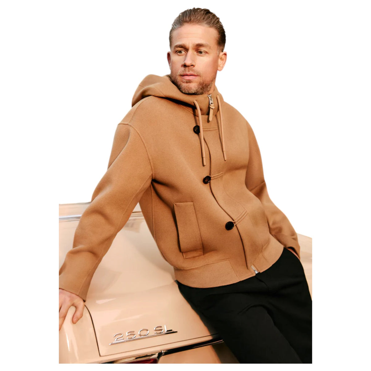 Mackage Malik Double-Face Wool Hooded Jacket
