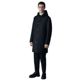 Mackage Mathias 3-in-1 Balmacaan Coat with Removable Down Liner