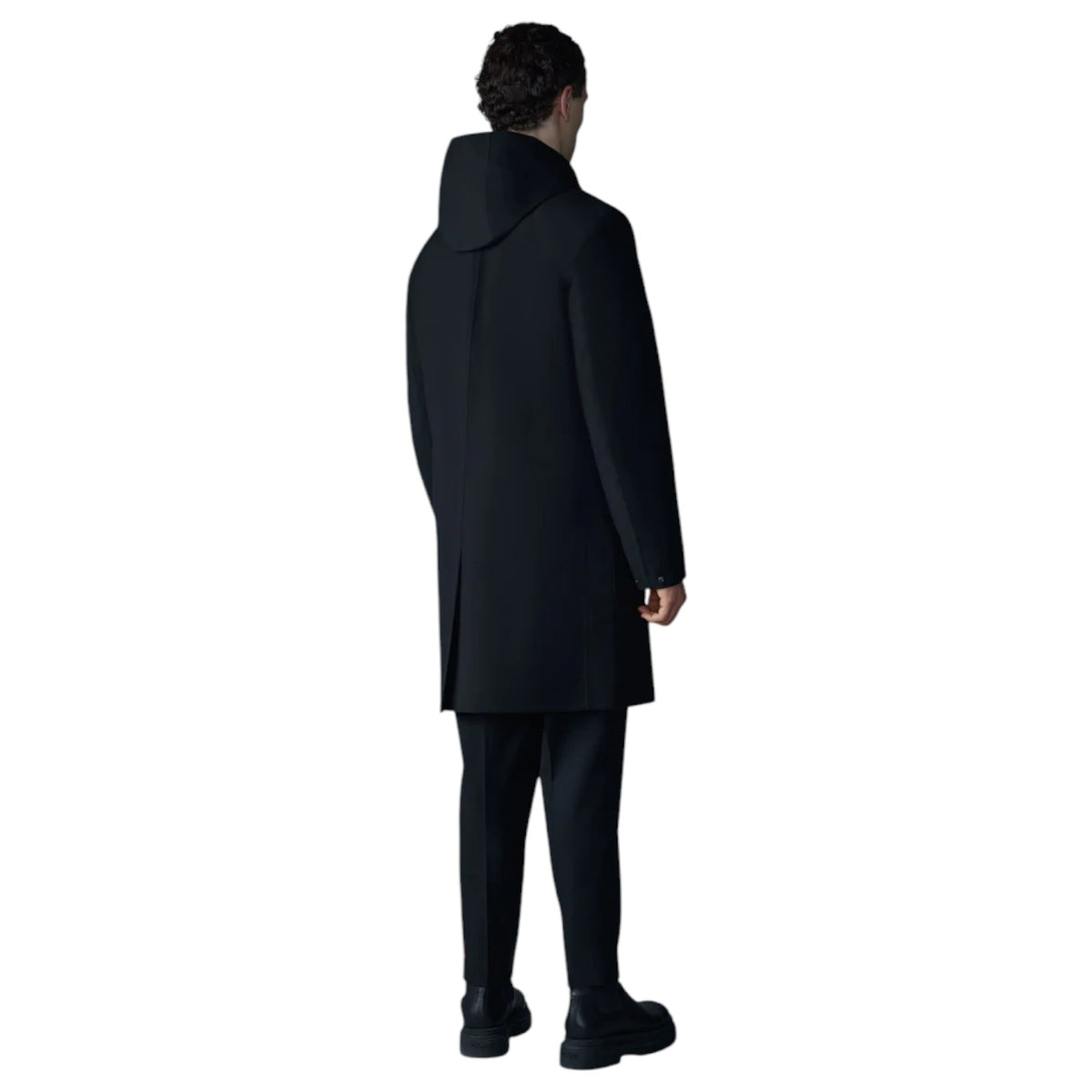 Mackage Mathias 3-in-1 Balmacaan Coat with Removable Down Liner