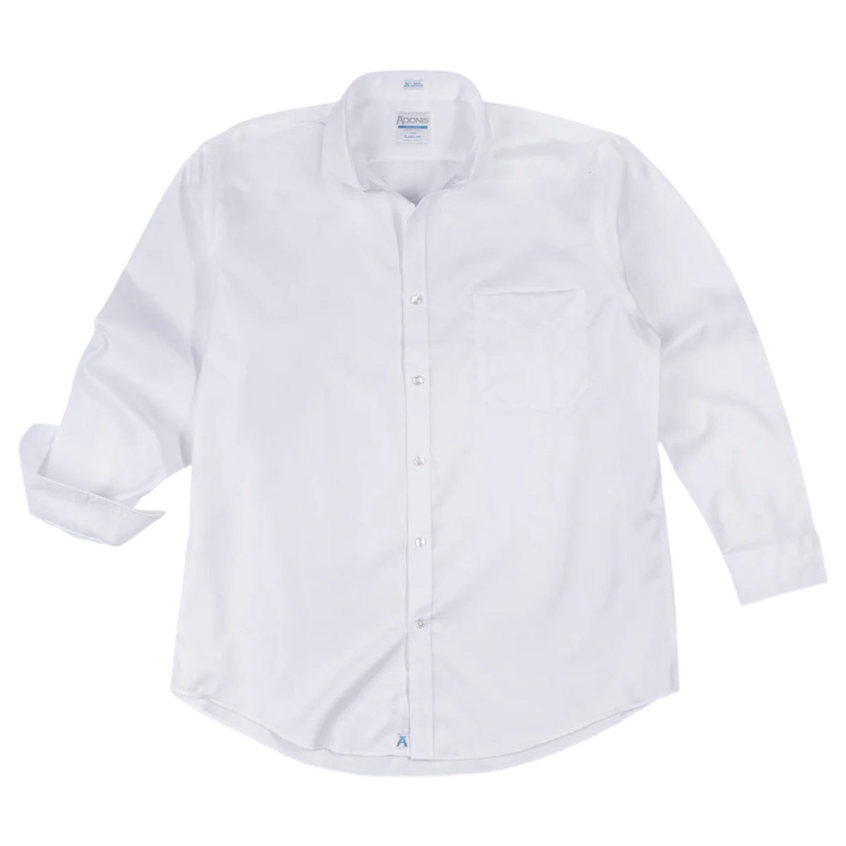 Adonis Luxury Twill Men's White Shirts  MCBTS303