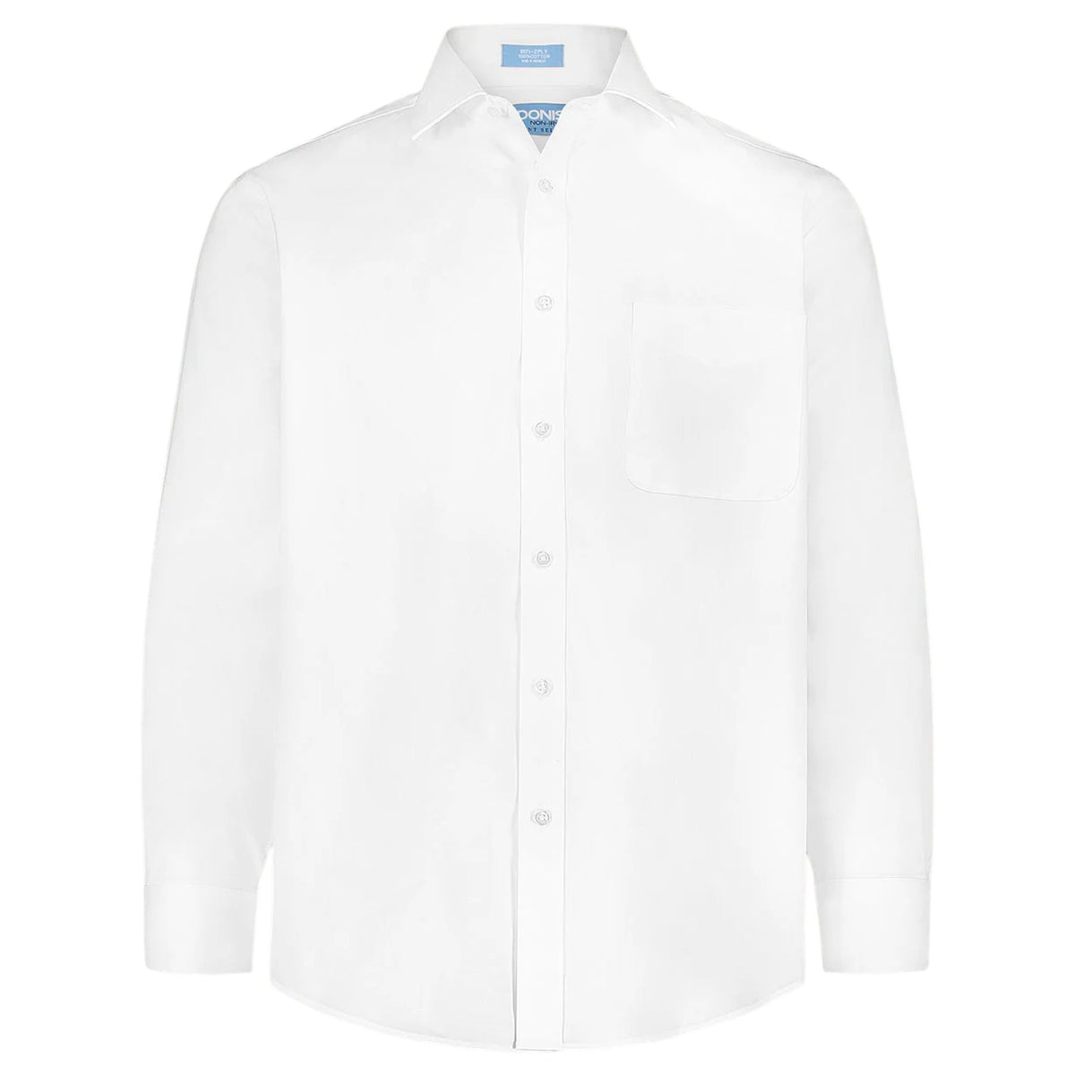 Adonis Luxury Twill Men's White Shirts  MCBTS303